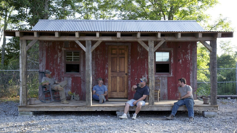 Barnwood Builders — s01e06 — Transforming a Shipping Container Into a Portable Barnwood Cabin