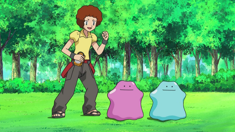 Pokémon the Series — s13e15 — Dealing With a Fierce Double Ditto Drama!