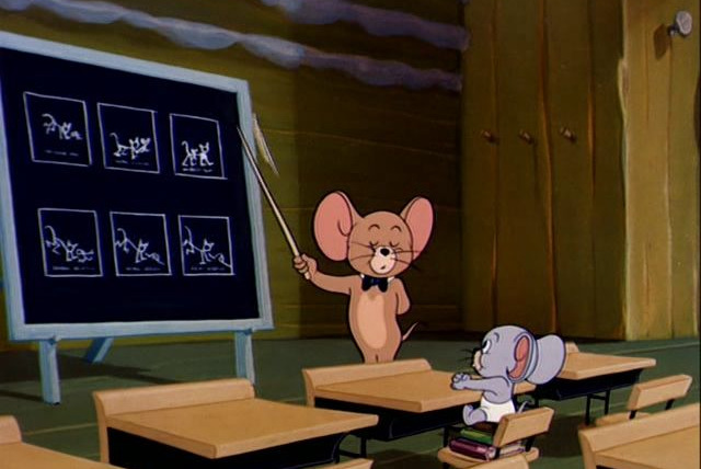 Tom & Jerry (Hanna-Barbera era) — s01e83 — Little School Mouse