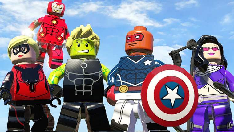 Qewbite — s04e236 — МОЛОДЫЕ МСТИТЕЛИ — LEGO Marvel Super Heroes