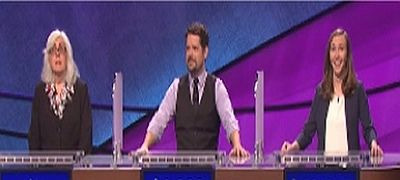 Jeopardy! — s2016e122 — Kirstin Cutts Vs. Rob Liguori Vs. Leanne Vincent, show # 7412.