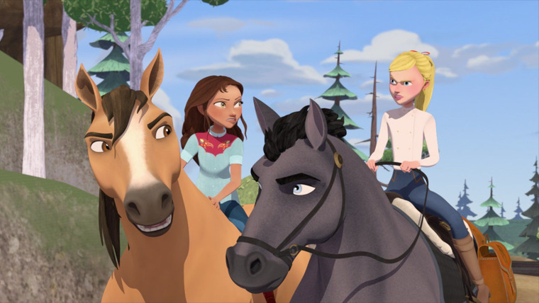 Spirit Riding Free: Pony Tales — s02e02 — The Frontier Fillies Great Legacy Race