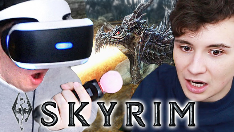 Dan and Phil — s04e76 — Skyrim VR: Phil vs. A DRAGON!