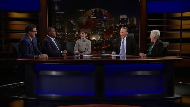 Real Time with Bill Maher — s16e09 — Mitch Landrieu; Mona Charen, Chris Hayes and Malcolm Nance; Gina Mccarthy