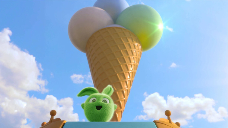 Sunny Bunnies — s02e25 — Big Ice Cream for Little Bunny