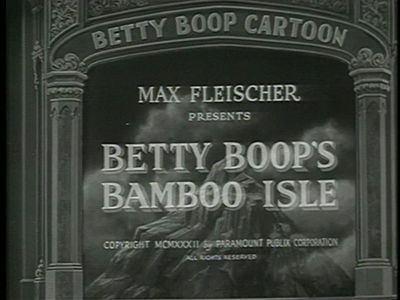 Бетти Буп — s1932e15 — Betty Boop's Bamboo Isle
