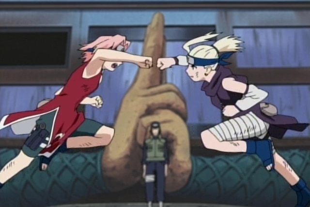 Naruto — s02e07 — Best Battle is All Right, Damn it!!