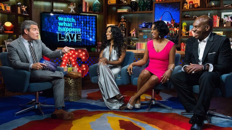 Watch What Happens Live — s12e01 — Kenya Moore & The Tankards