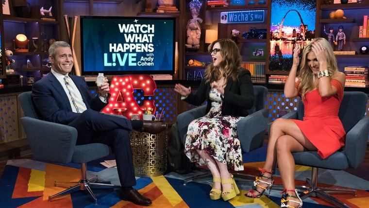 Watch What Happens Live — s14e90 — Tinsley Mortimer, Amber Tamblyn