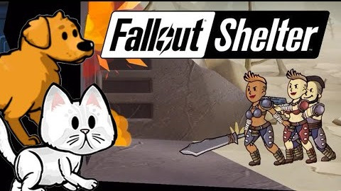 TheBrainDit — s06e119 — Fallout Shelter - Рейдеры vs Животные (iOS)