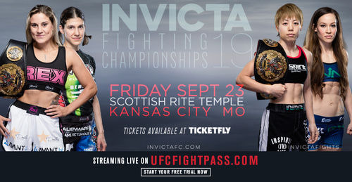 Invicta Fighting Championships — s05e05 — Invicta FC 19: Flyweight Title Fight: Jennifer Maia vs. Roxanne Modafferi