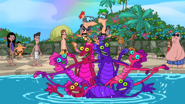 Финес и Ферб — s02e53 — Phineas and Ferb Hawaiian Vacation
