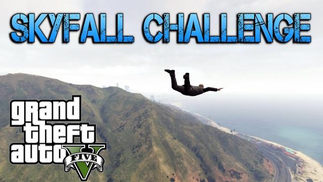Jacksepticeye — s03e130 — Grand Theft Auto V Challenges | SKYFALL DISTANCE CHALLENGE