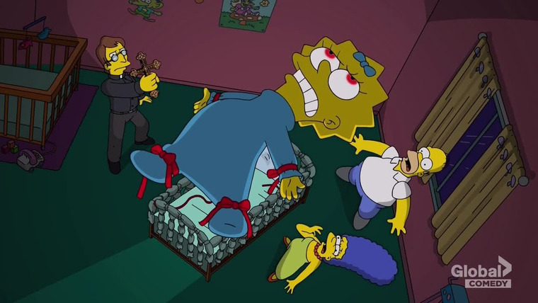 The Simpsons — s29e04 — Treehouse of Horror XXVIII