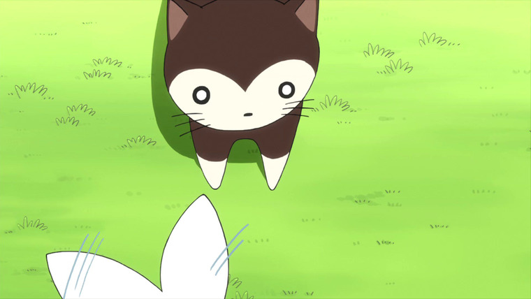 Мальчик Асибэ: Вперед, вперед, Гома-тян! — s01e15 — Goma-chan vs. Cat