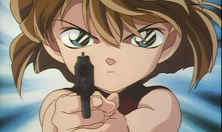 Детектив Конан — s1999e01 — The Girl from the Black Organization and the University Professor Murder Case