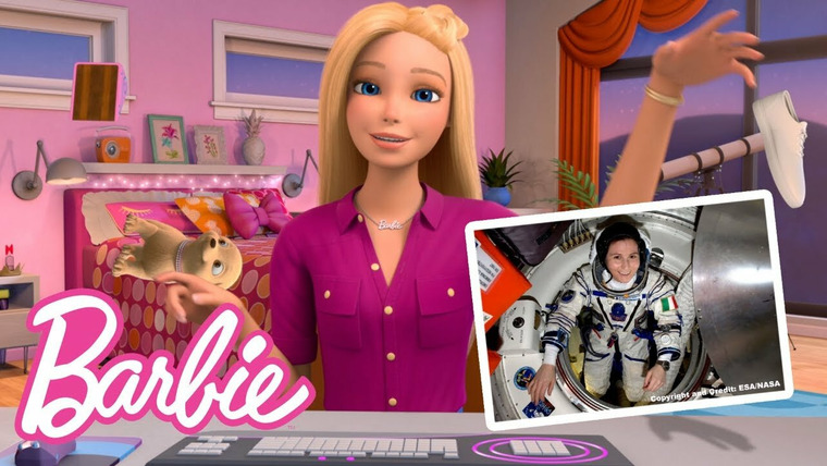Barbie Vlogs — s01e91 — Dare to Fly: ESA Astronaut Samantha Cristoforetti