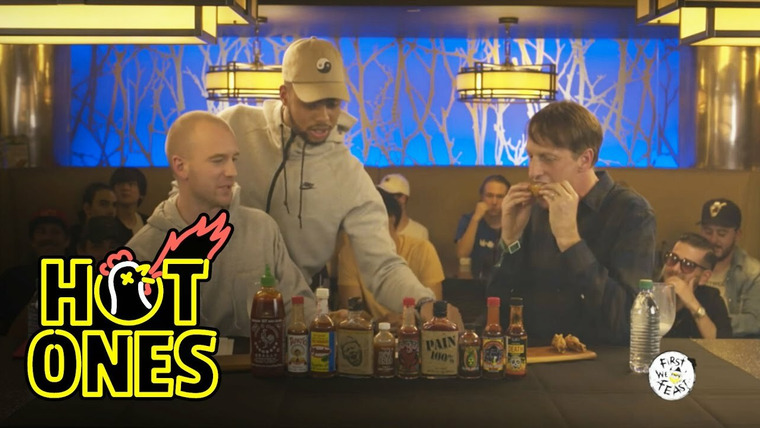 Hot Ones — s02 special-1 — Tony Hawk Eats Spicy Wings LIVE at ComplexCon