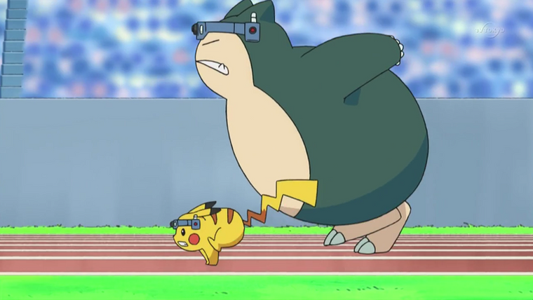 Pokémon the Series — s13e03 — A Marathon Rivalry!