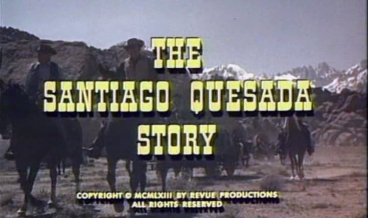 Караван повозок — s07e28 — The Santiago Quesada Story