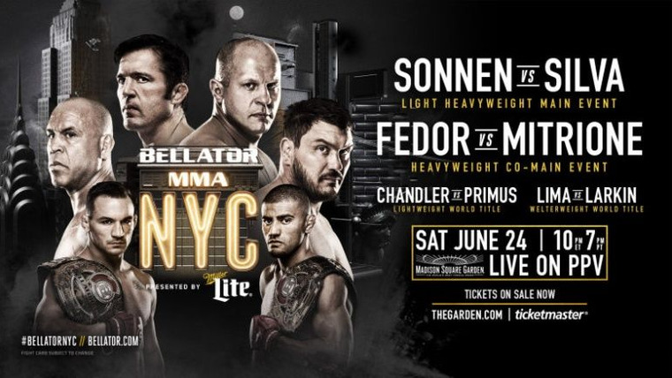 Bellator MMA Live — s14 special-4 — Bellator MMA New York City: Sonnen vs. Silva