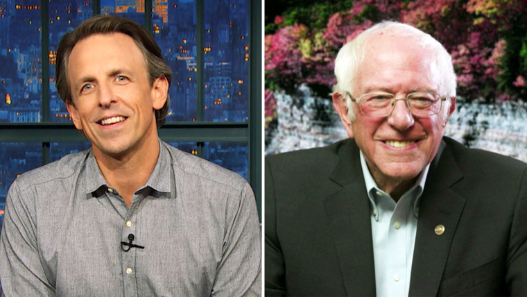 Late Night with Seth Meyers — s2020e129 — Sen. Bernie Sanders, Shepard Smith, Sleaford Mods