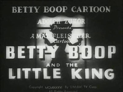 Бетти Буп — s1936e01 — Betty Boop and the Little King