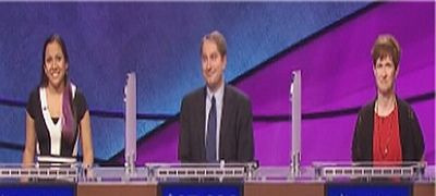Jeopardy! — s2016e131 — Jessica Johnston Vs. Bonnie Harris Vs. Michael Roy, show # 7421.