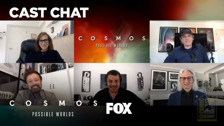 Космос — s03 special-1 — Cosmos: Possible Worlds Extras at Comic-Con Panel 2020