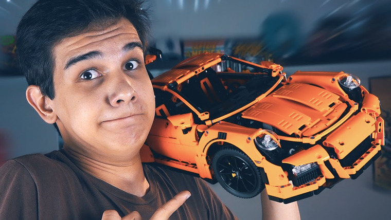 Qewbite — s05e106 — ПОРШЕ ЗА 30,000?! — LEGO Porsche GT3 RS (Набор на Обзор)