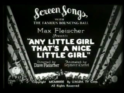 Betty Boop — s1931e02 — Any Little Girl That's a Nice Little Girl