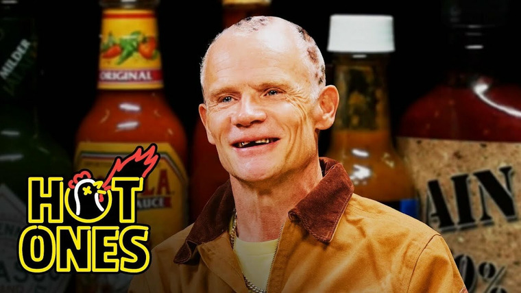 Hot Ones — s22e06 — Flea Is Red Hot While Eating Spicy Wings