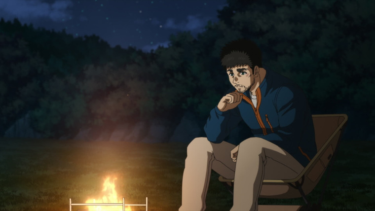 Соло кемпинг на двоих — s01e11 — Goodbye, Gen-kun