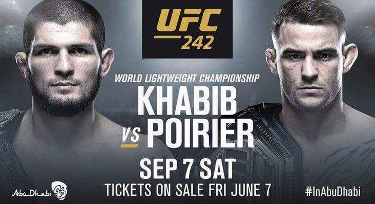 UFC PPV Events — s2019e09 — UFC 242: Khabib vs. Poirier