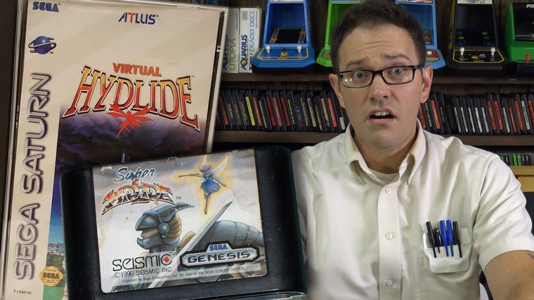 The Angry Video Game Nerd — s12e06 — Super & Virtual Hydlide