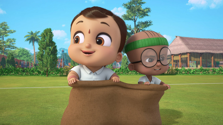 Всемогущий крошка Бхим. Время игр — s01e15 — Sports Day