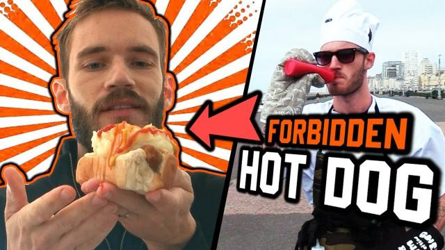 ПьюДиПай — s11e136 — Making A Hot Dog From My Old Job — Cooking With Pewdiepie #2