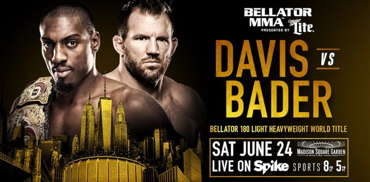 Bellator MMA Live — s14e11 — Bellator 180: Davis vs. Bader