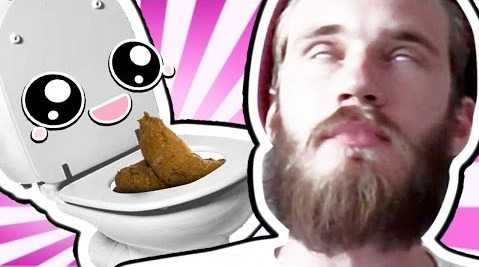 ПьюДиПай — s07e182 — EATING TOILET CANDY!! (5 Weird Stuff Online - Part 26)
