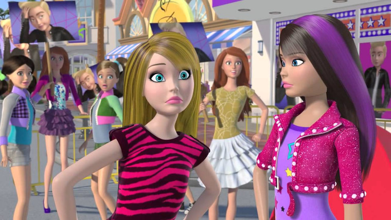 Barbie: Life in the Dreamhouse — s07e09 — Sidewalk Showdown