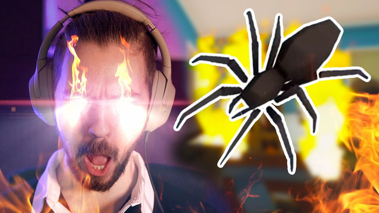 Jacksepticeye — s10e33 — I HATE SPIDERS | Kill It With Fire