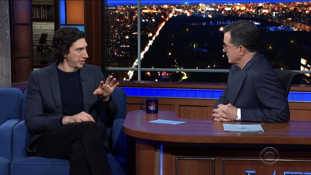 The Late Show with Stephen Colbert — s2019e169 — Adam Driver, The 1975, Jacinda Ardern
