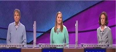 Jeopardy! — s2016e129 — Annie Marggrad Vs. Rachel Moyer Vs. Serena Kay Tibbitt, show # 7419.