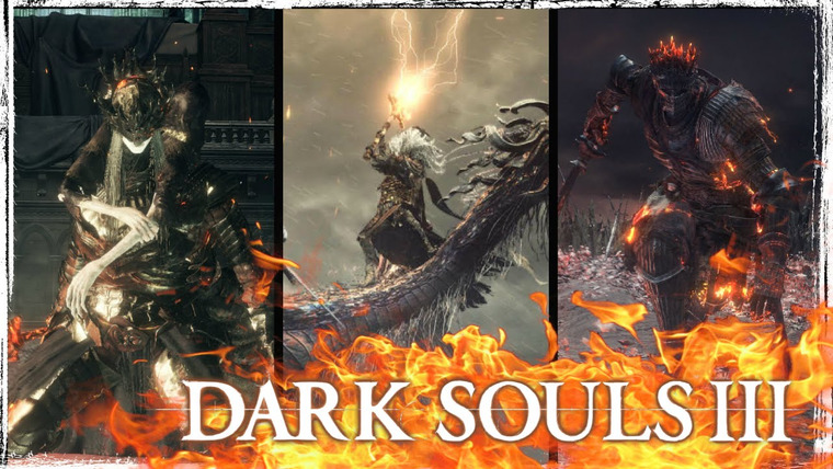 DariyaWillis — s2016e158 — Dark Souls 3 #23: ФИНАЛ! Три босса: Лотрик и Лориан, Безымянный король, Душа пепла