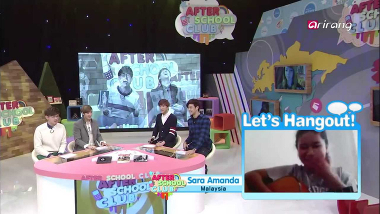 Клуб после школы — s01e50 — After School Club's After Show : Soo Yoon and James (Royal Pirates)