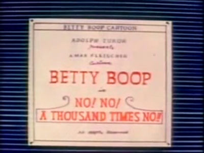 Betty Boop — s1935e05 — No! No! A Thousand Times No!!