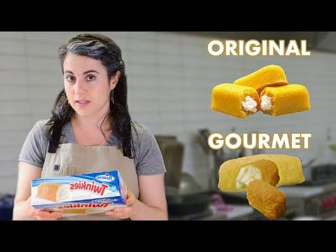 Gourmet Makes — s01e01 — Pastry Chef Attempts to Make a Gourmet Twinkie