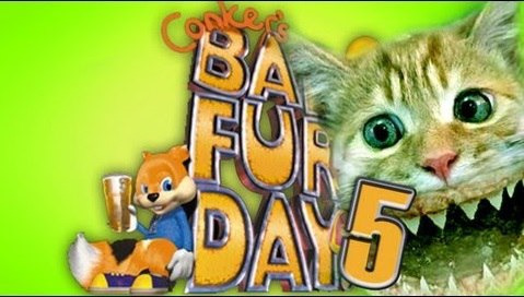 PewDiePie — s04e69 — CATFISHES... LITERALLY - Conker's Bad Fur Day (5)