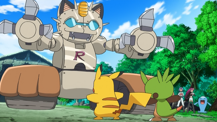 Pokémon the Series — s17e10 — Mega-Mega Meowth Madness!