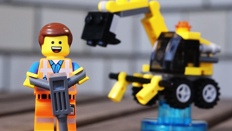 ВСЯКАЯ ВСЯЧИНА — s01e15 — Эммет — LEGO Dimensions (Fun Pack 71212 LEGO Movie)